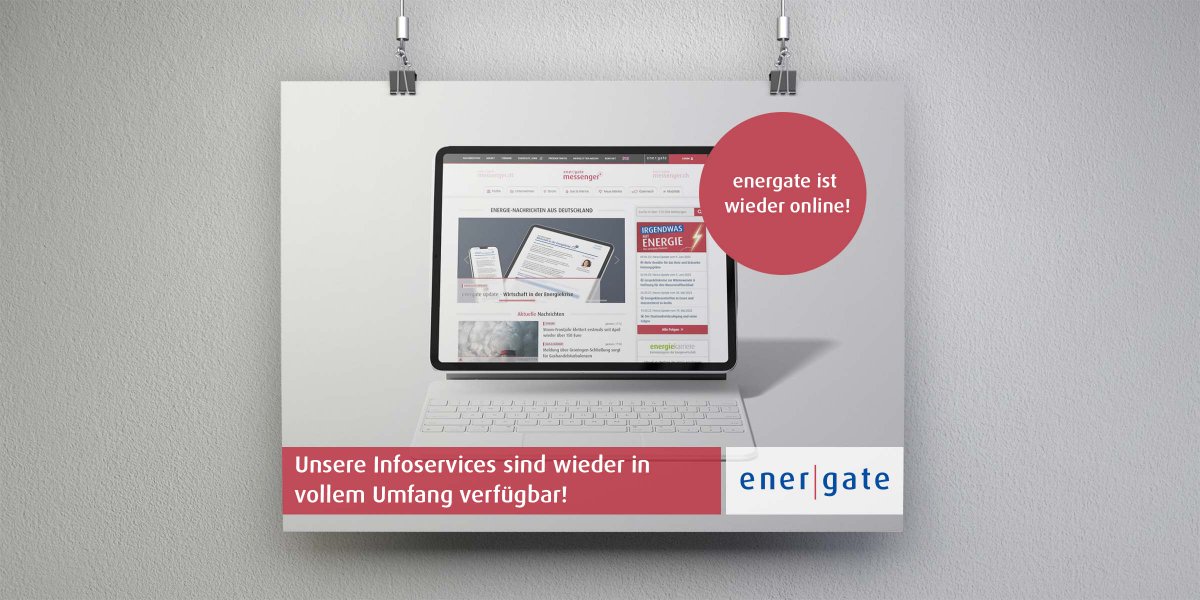 energate_de's tweet photo. 📢energate ist wieder online! Wir haben erfreuliche Nachrichten: Nach dem #Serverausfall durch den #Cyberangriff auf unseren IT-Dienstleister sind unsere Infoservices wieder in vollem Umfang verfügbar! https://t.co/Us9uyXfE1U https://t.co/D0WCugtXmx