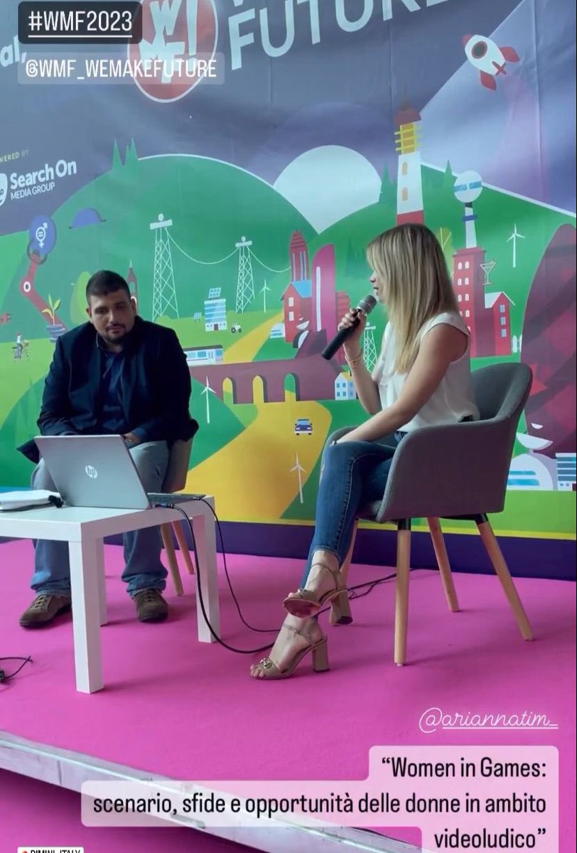 WIGItalia's tweet image. La nostra Arianna Timeto, Consumer Marketing Manager di @AcerItalia è appena stata al #WeMakeFuture di Rimini per parlare di occupazione di genere nel settore del #gaming, portando la sua esperienza in rappresentanza di #WomeninGamesItalia. Grazie Arianna! 😊
#womeningames #WIGIT
