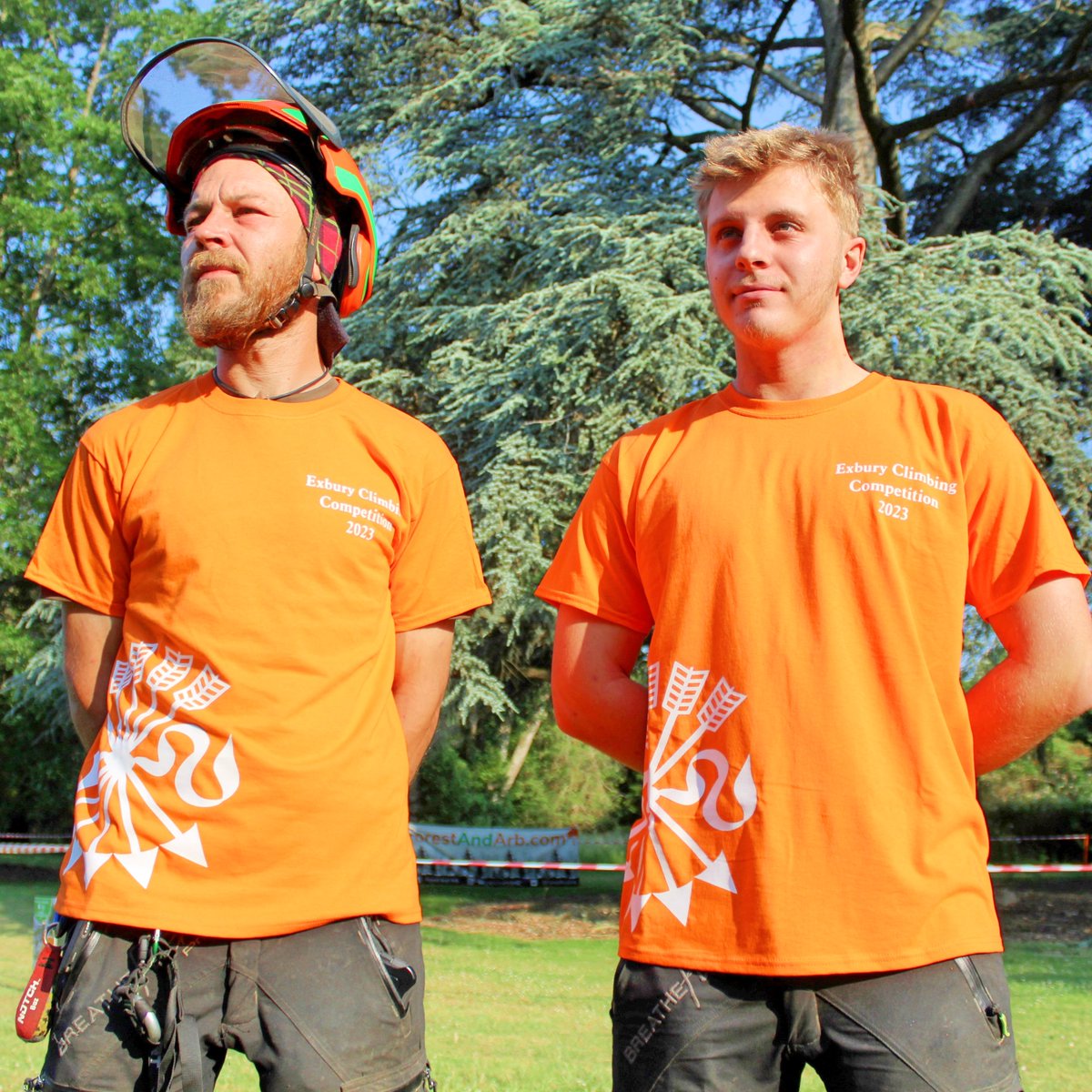 CHTSLtd's tweet photo. Only 24 hours until the first ever Exbury Tree Climbing Competition!

We are just sorting out the last few bits ready for tomorrows event.

Here’s the competitors t-shirts made especially for the event! 

We hope you can all come down and support the event https://t.co/vOH5srzazD