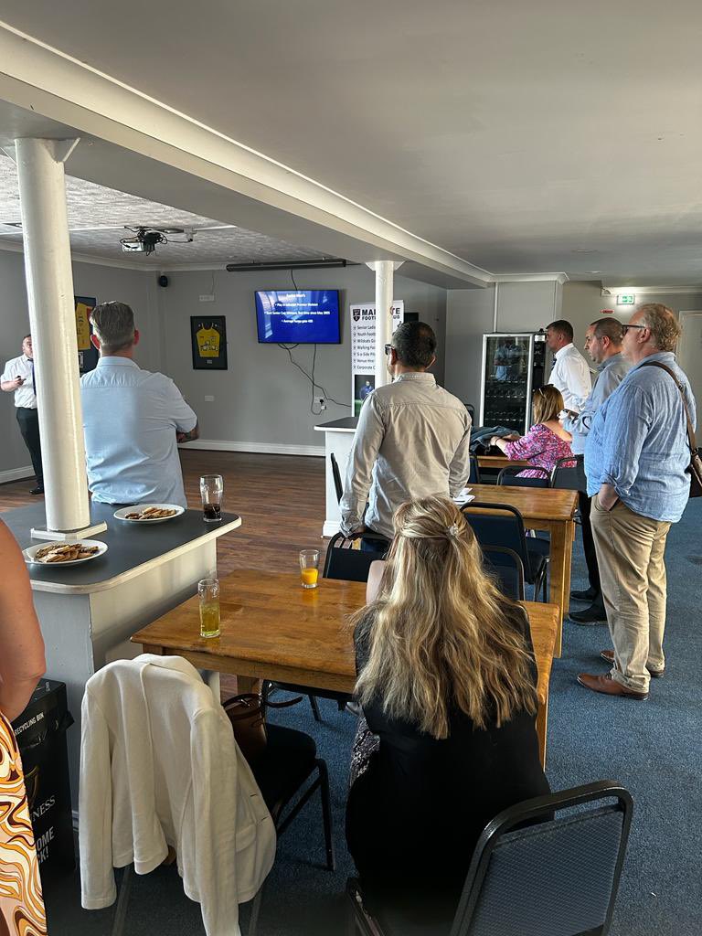 A successful first Business Network meeting last night! ✅💼

It was great to welcome local businesses to Hartsdown Park! 🤝

🗓️ Our next Business Network Event will take place on Thursday 20th July between 6pm-8pm! ⏰

#UpTheGate