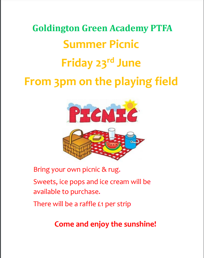 Please see flyer attached about the PTFA picnic.