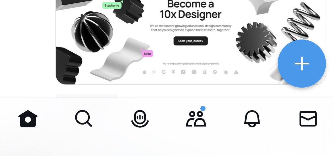 It should be forbidden to put this many icons in the tab bar