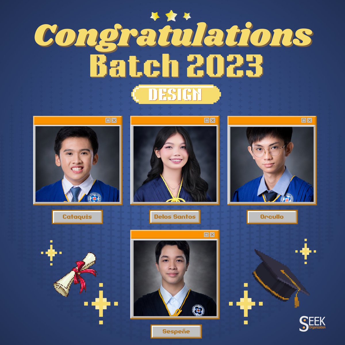 SEEKOrgOfficial's tweet photo. Our most heartfelt congratulations to the graduates of Batch 2023! 🎉

(1/3) https://t.co/ep5xHUdRwb