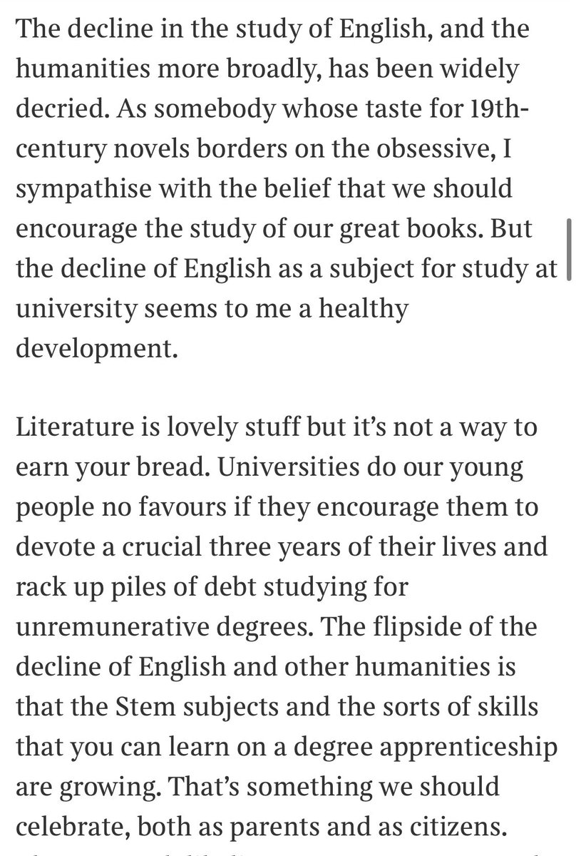 Literature isn’t lovely stuff. It’s unsettling, painful, shapes your morals, shows you the sublime and the foul rag and bone shop of the heart. And it can console and inspire those who get to a certain age and wonder if it was worth spending so much time in the office.