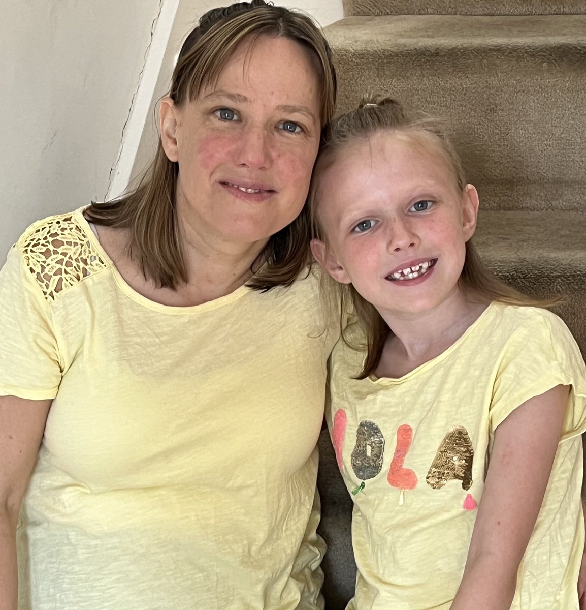 #WearYellowDay #cftrustuk me and my mini me are supporting @cftrust on wear yellow day for all those with Cystic Fibrosis