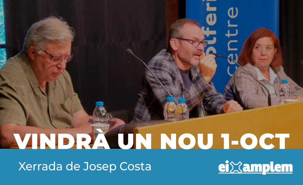 AssembleaEExI's tweet photo. ⬛️⬜️ 🗣️ VINDRÀ UN NOU PRIMER D’OCTUBRE
Estratègies per la #independència amb @josepcosta
A la conferència es ressalta la importància de la unitat i la mobilització del moviment independentista.
🌐 https://t.co/U1ADXUuua6
#LluitemiGuanyem la #independència! #Eixamplem https://t.co/hSkDl6zgtc