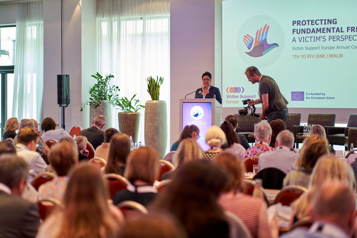 VictimSupportEU's tweet photo. #Grateful to have welcomed this Resilient Voice at #VSEAC2023!
Read testimonial 👉 https://t.co/FKp7Qkm9KS
📺 Watch - https://t.co/L1ZS3YTJnq
#VictimSupportEU #SafeJustice #EUVictimsRights #ShapingVictimSupportTogether #NationalVictimSupportFramework #EUVictimsRightsDirective https://t.co/Wy0US1kB2o