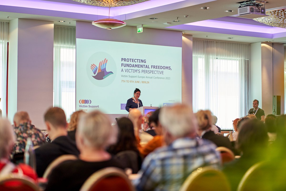 VictimSupportEU's tweet photo. #Grateful to have welcomed this Resilient Voice at #VSEAC2023!
Read testimonial 👉 https://t.co/FKp7Qkm9KS
📺 Watch - https://t.co/L1ZS3YTJnq
#VictimSupportEU #SafeJustice #EUVictimsRights #ShapingVictimSupportTogether #NationalVictimSupportFramework #EUVictimsRightsDirective https://t.co/Wy0US1kB2o