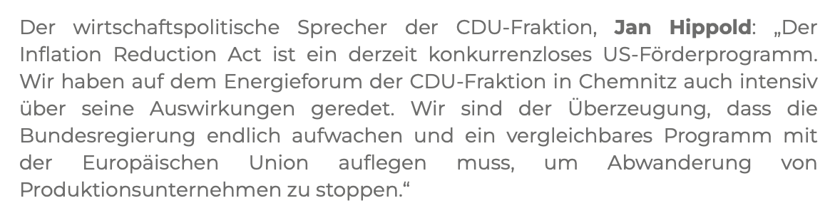 dirkpanter's tweet image. Schöne Meldung der @cdu_slt  zur wichtigen Zukunftsindustrie #Solar und #MeyerBurger. Die Bundesregierung ist in der Pflicht, keine Frage. Aber auch in #Sachsen müssen manche endlich aufwachen. Wir laden die #CDU ein, über langfristige Investitionen und Unterstützung zu sprechen.
