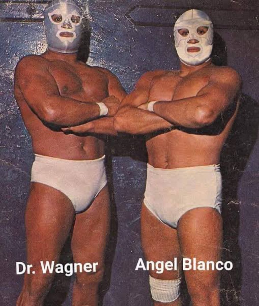 Doctor Wagner y Ángel Blanco, dos de los luchadores más importantes y exitosos en la historia de la Lucha Libre #LosÍdolosDelRing #DrWagner #AngelBlanco #DoctorWagner #LuchaLibre