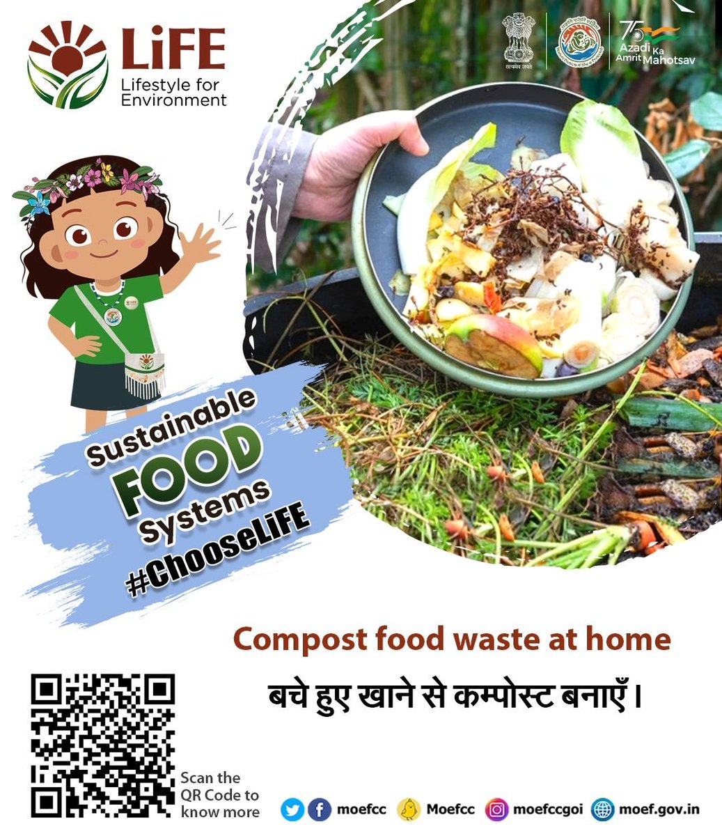 Please don't waste your excess or remain food in the bins. start your own home composting it's very easy.
ULB: Nagar Panchayat Dharni (900255)
#ChooseLiFE #MissionLiFE
#majhivasundhara4.0
#एकचलक्ष्यशहरे_स्वच्छ
#SwachhSurvekshan2023
#swachhmaharashtramissionurban
#majhivasundhara