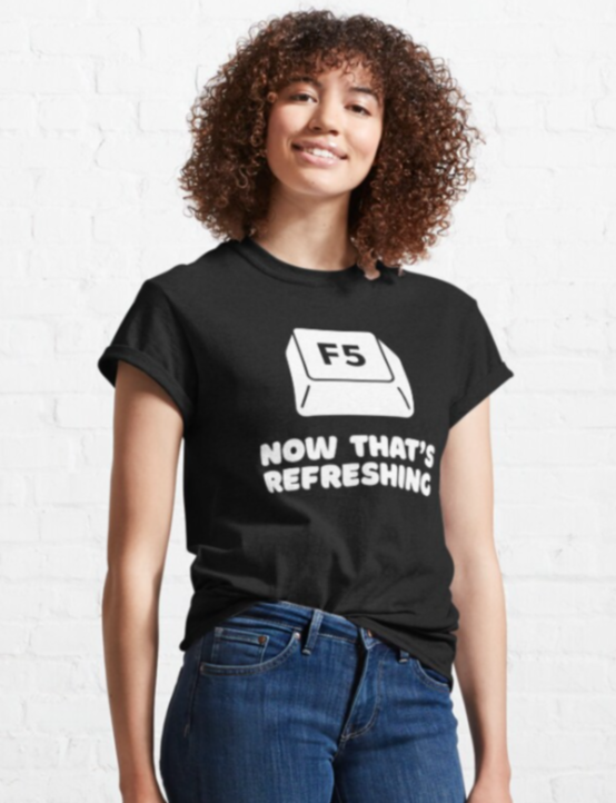 brownchild101's tweet photo. Now that's refreshing! ⌨️

https://t.co/o7Ecopi94N

#funnyshirt #funnygift #f5 #refreshkey #keyboardhhumor #humor #redbubbleshop #redbubble #redbubbleartist https://t.co/E349zW2238