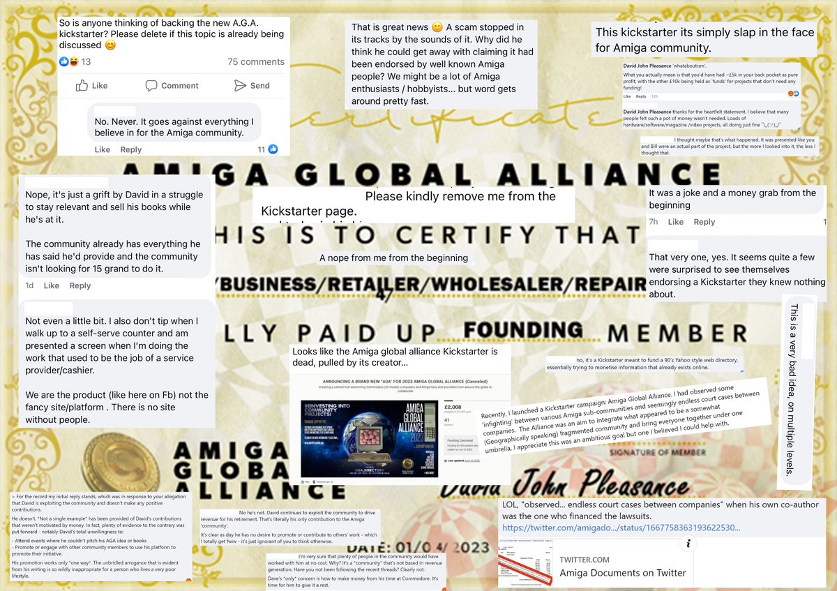 Fake "Managing Director for 12 Years" caught using fake Kickstarter endorsements, has to terminate campaign.  A greedy global alliance of... cheaters?