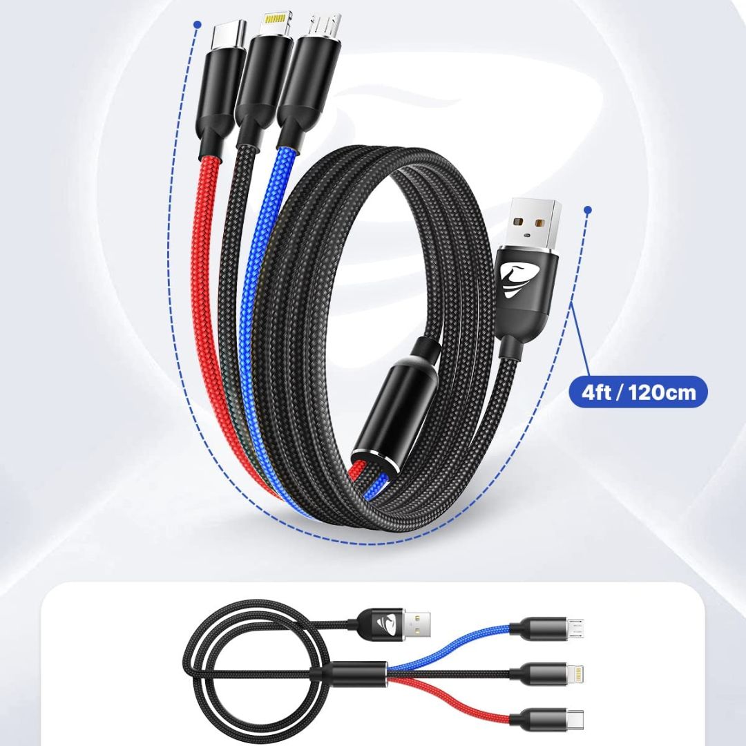 Aioneus_offical's tweet image. 4ft is the perfect length for a charging cable for various applications, 3-in-1 design, makes the cord portable and only need one cable when you are on a business trip or traveling.

⚡ See More: aioneus.com

#multicharging #multichargingcable #iphonecable #typeccable