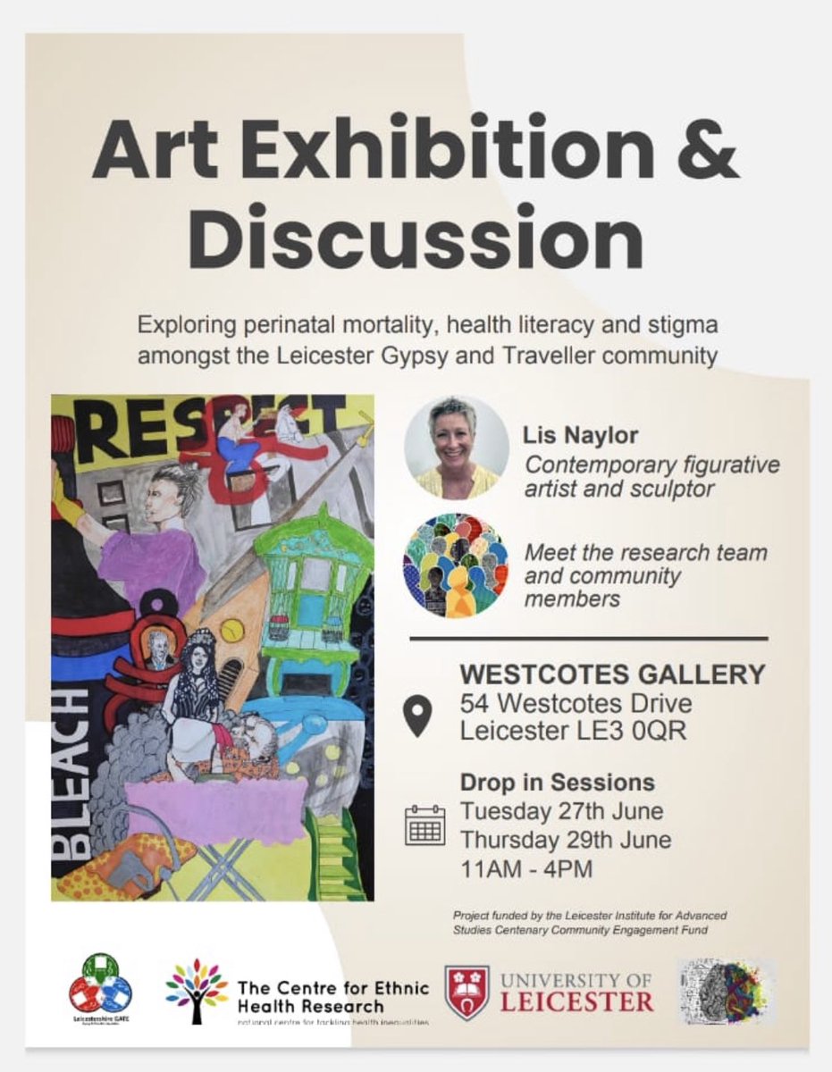 Thrilled to have been part of these difficult but essential conversations and to have it so beautifully presented by a local artist. Representation is crucial <a href="/uniofleicester/">University of Leicester</a> <a href="/EthnicHealthRes/">Centre for Ethnic Health Research</a>