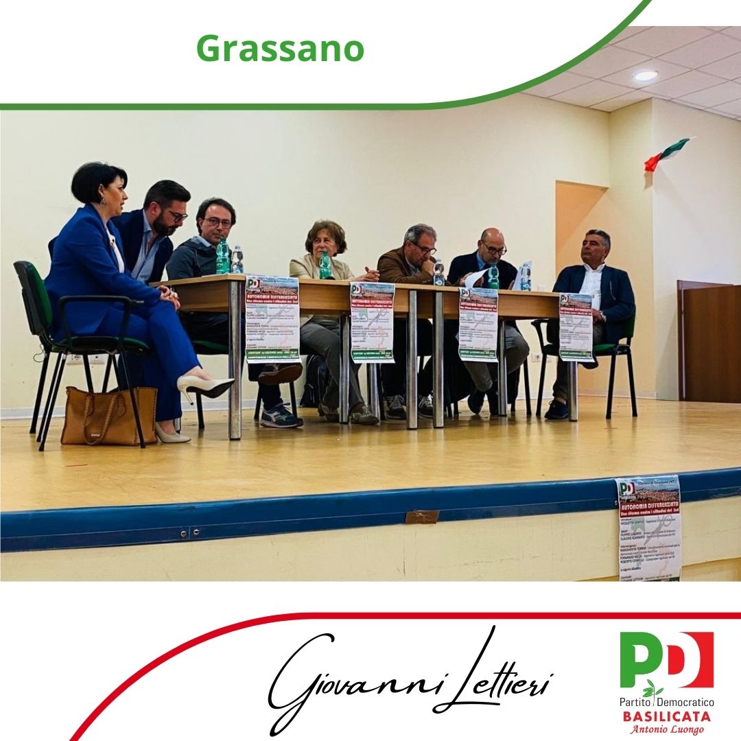 lettierisegpd's tweet photo. #Grassano dice no all’autonomia differenziata! Un grazie alla segretaria Nicoletta Gentile al Sindaco Filippo Luberto e a tutte e tutti i cittadini di Grassano per il contributo alla discussione. #avantinsieme fra la gente con la gente. @pdnetwork @PdBasilicata @ellyesse https://t.co/iXU3MpeNSg