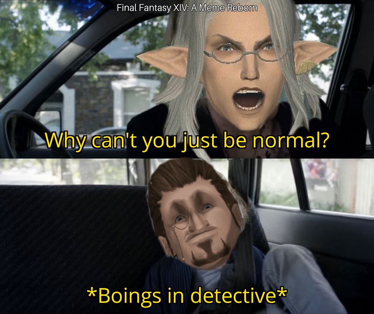 FFXIV A Meme Reborn on Twitter: "As much as I absolutely love