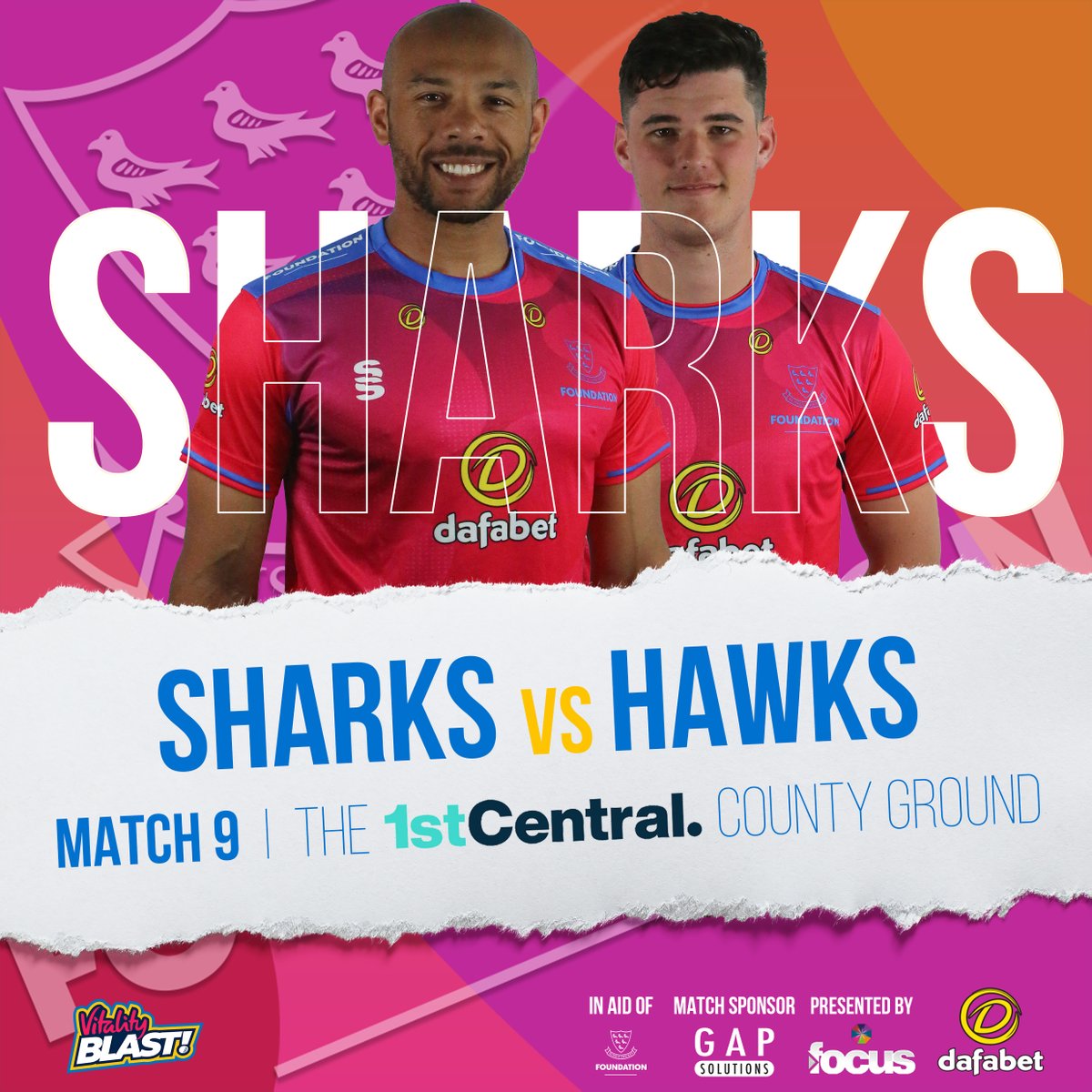 MATCHDAY! 🙌 El Clasicoast live on Sky Sports this evening. (7pm start) 🦈

Today's match is sponsored by @gapsolutions_ 🤝 #SharkAttack