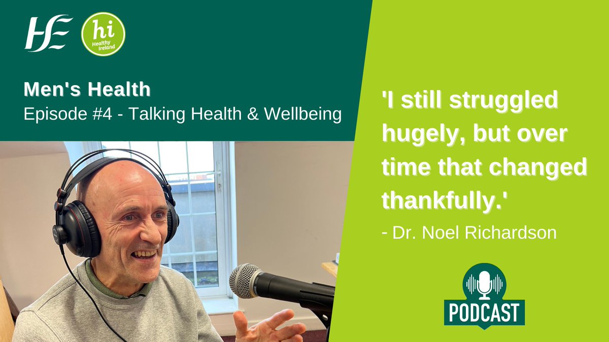 One of our most popular podcasts to date is an interview with Dr. Noel Richardson about both the work underway in #MensHealth & his own #Parkinsons diagnosis. Give it a listen when you get a chance on your #podcast channel or YouTube: spoti.fi/3FxKkif  #MensHealthWeek