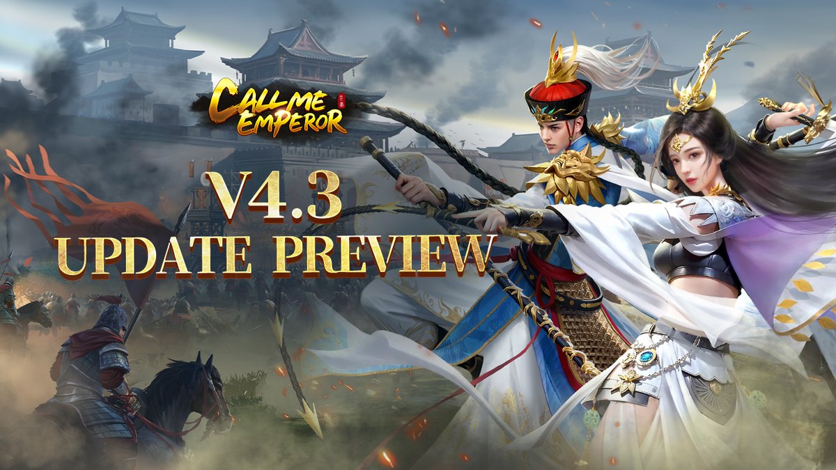CallMeEmperorEV's tweet photo. #NewVersionV4_3
Your Majesties,  
Your long-awaited new version update preview comes, let's take a look at what will be updated with the new version together:  
https://t.co/AVmLD5E07n
#CallMeEmperor #OfficialPost https://t.co/1D8vzTSWXX