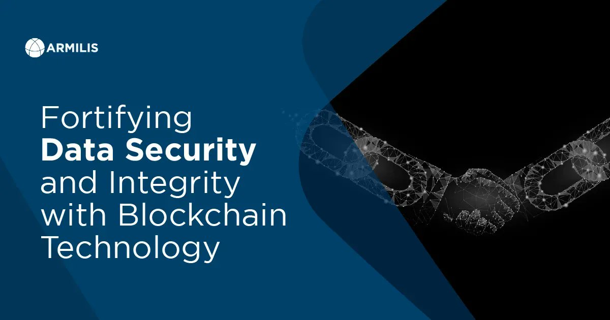 #Dataintegrity and #datasecurity go hand in hand, especially for sensitive information like financial and commercial records. #Blockchain technology helps ensuring the immutability and trustworthiness of #data.