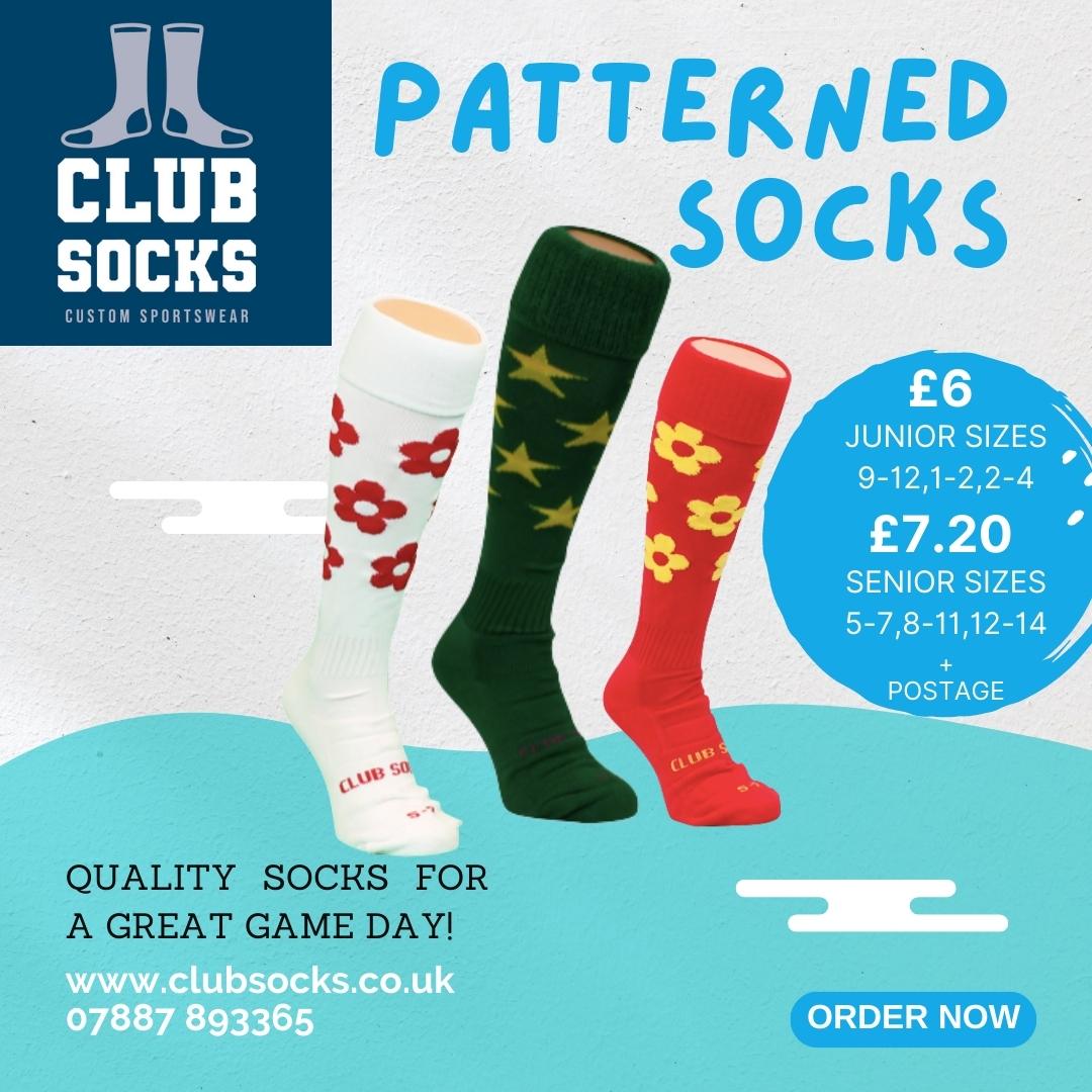 Want patterned socks to play sports in?
Our socks are perfect for all sports, why not beat the new season rush and order today!
#sportssocks #socks #football #rugby #hockey #universitysports #schoolsports #sportsteam #norfolksport #hockeyteam #footballteam #rugbyteam #sportskit