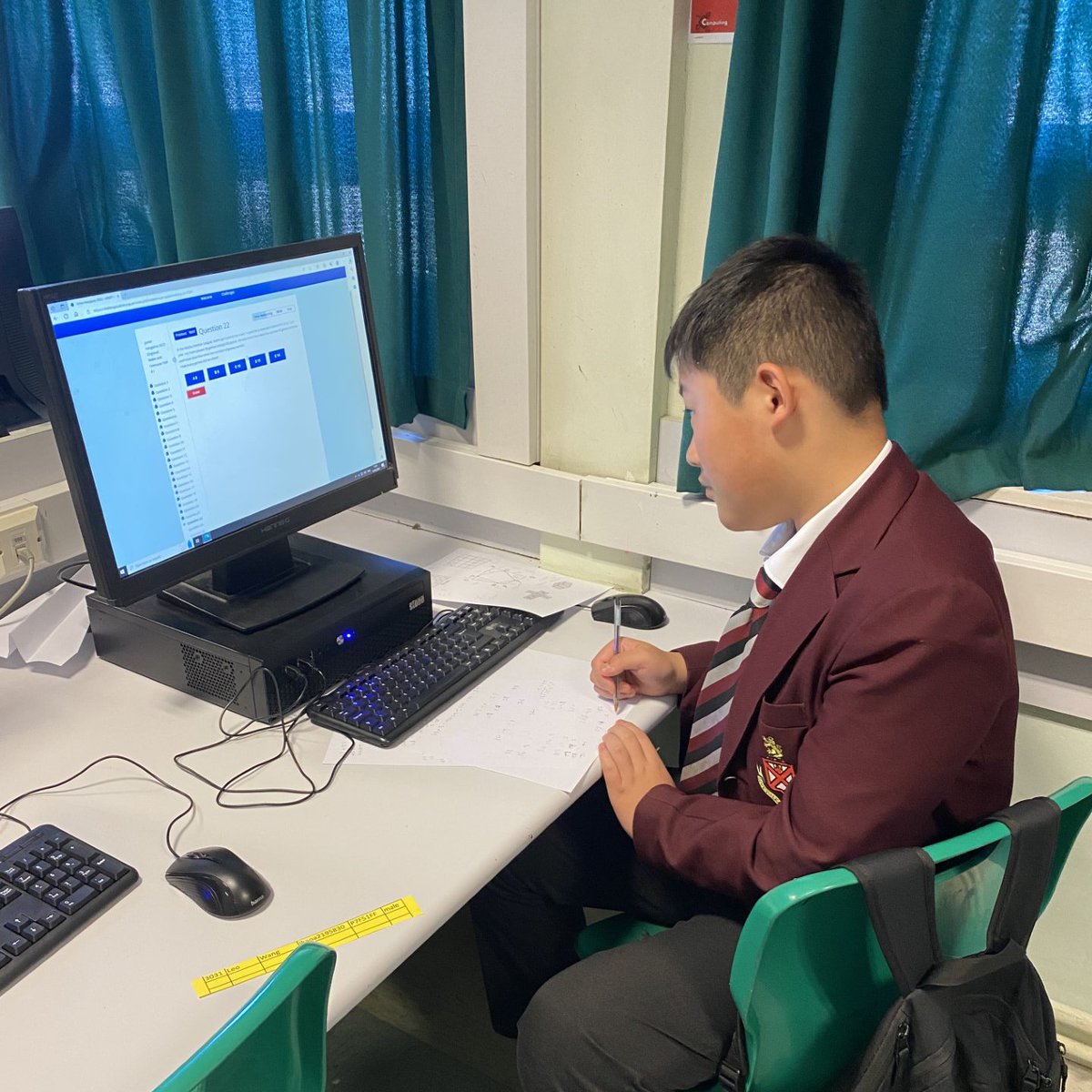 2/2 The UKMT is an organisation promoting problem-solving skills among students. These brilliant minds have proven that they are among some of the best in the country. We hope that they make history by becoming the first BHS students to make it to the next round! <a href="/ByrchallMaths/">Byrchall Maths Dept</a>