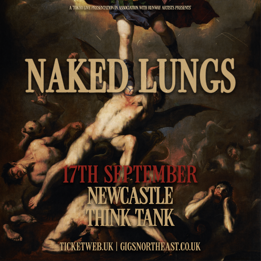 N E W   G I G // NAKED LUNGS
Irish DIY Noise/Shoegaze four-piece @NakedLungsBand join us in the Tank this September.

TICKETS OUT NOW: bit.ly/3JcY4AQ