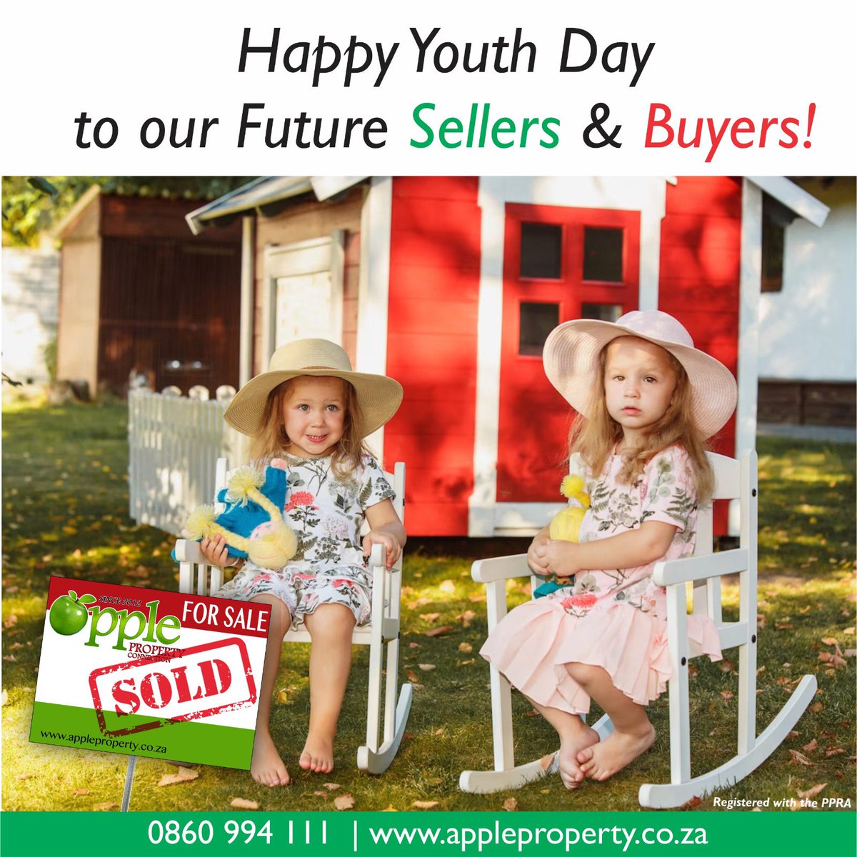 Our children are our greatest treasure. They are our future. The younger generation offers the promise of happiness. Happy Youth Day
to our Future Sellers & Buyers! #youth #youthday #realestate #property #quotes #publicholiday #southafrica #localbusiness #localislekker #pretoria