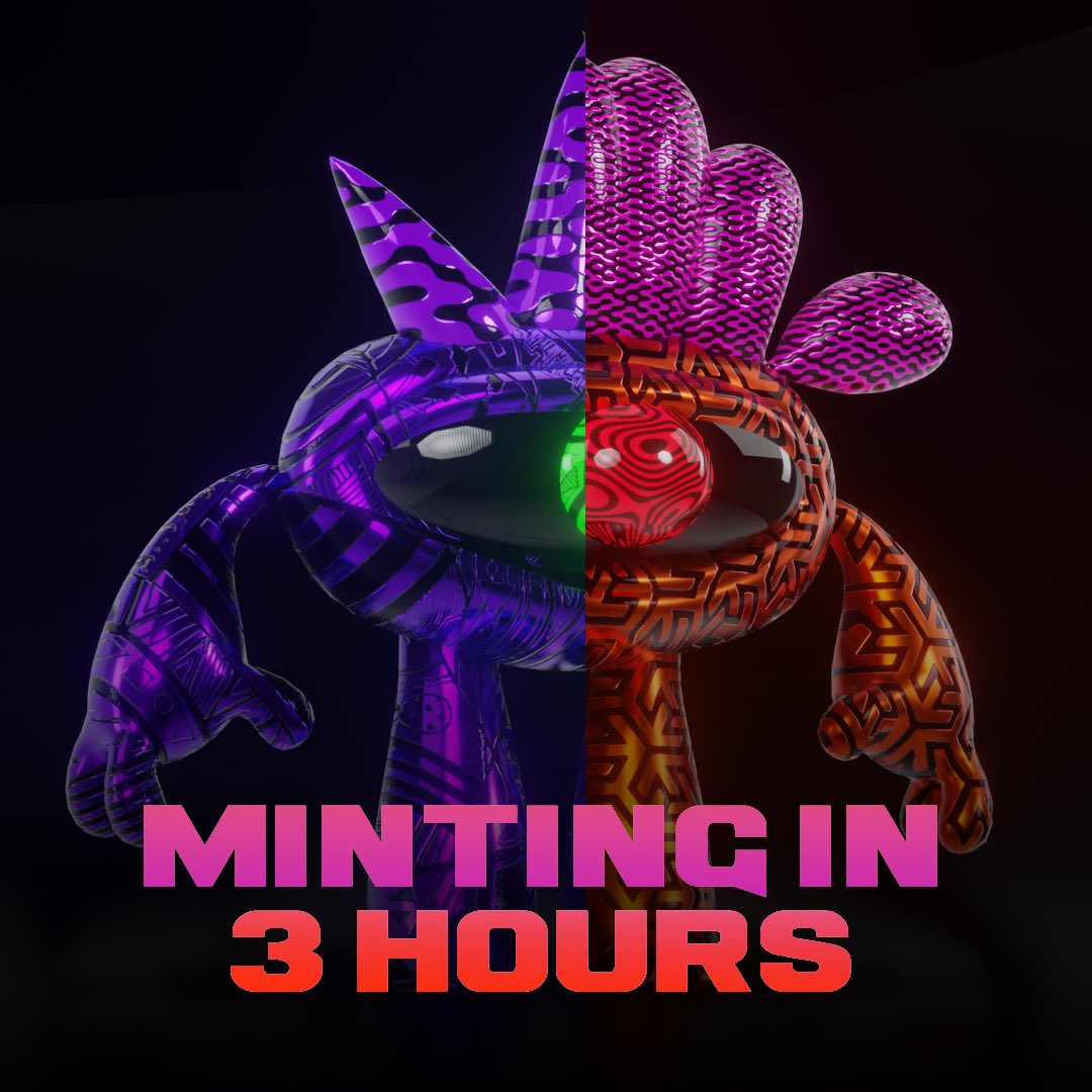 EYEFOREYENFT's tweet photo. 3 hours till minting… 
#NFTdrop #EyeForEye #NFTCommmunity https://t.co/8HrdHQO346