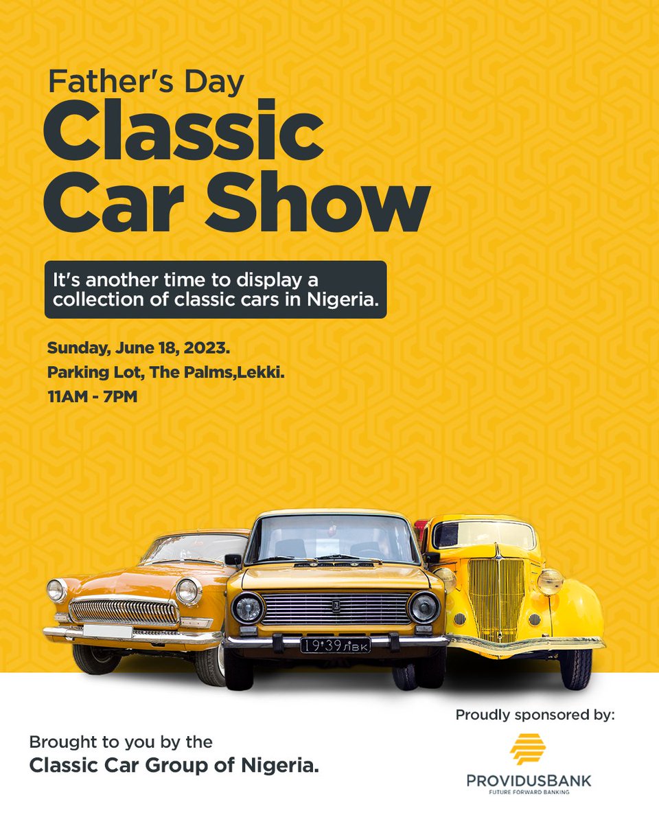 Join us as we celebrate Father's Day with a stunning display of classic cars.
#FathersDay #ClassicCar #ClassicCarShow

providusbank.com