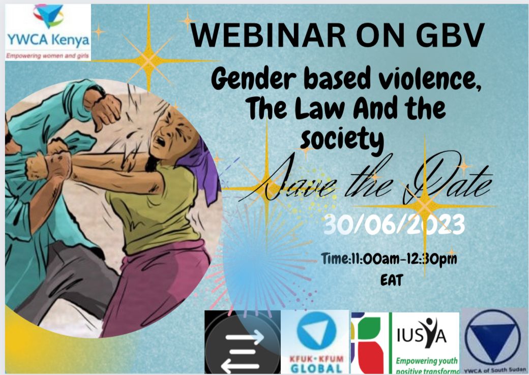 KenyaYwca's tweet photo. YWCA Kenya in partnership with other stakeholders welcome you all to a webinar training session on the 30th of June 2023. 
The discussion will focus on GBV, The Law and the Society. #SRHR 
Register here 👇
https://t.co/bAOm53xbwE https://t.co/L47icR4Cw3
