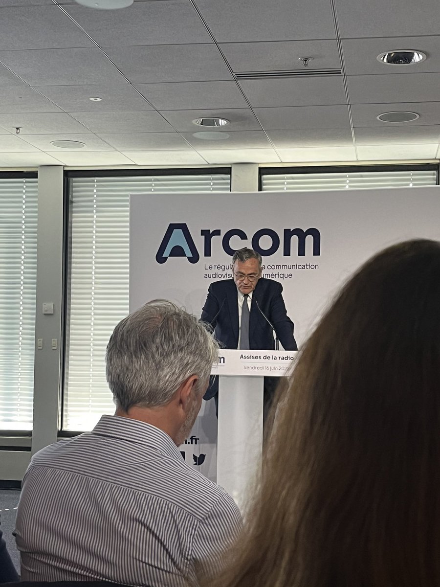 Passionnante  matinée dans le cadre de la #fetedelaradio à l <a href="/Arcom_fr/">Arcom</a> Réflexions et débats sur l avenir de la radio à l heure du numérique avec tous ceux qui la font et qui l aiment dont <a href="/RCJRADIO/">Radio RCJ</a> bien sûr. <a href="/romaistre/">Roch-Olivier Maistre</a> <a href="/godechot/">Hervé Godechot</a> <a href="/GOLDMANNAriel/">Ariel Goldmann</a> <a href="/OdierRichard/">Odier Richard</a>