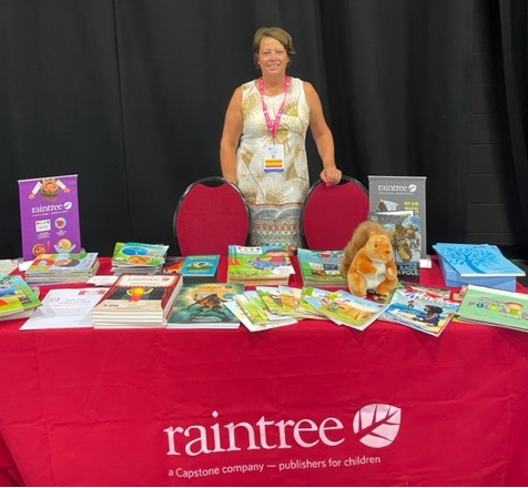 We're excited to be at the National Education Show today. Come by our stand to learn more about our fabulous books and resources and to meet Sid the Squirrel! #NES2023