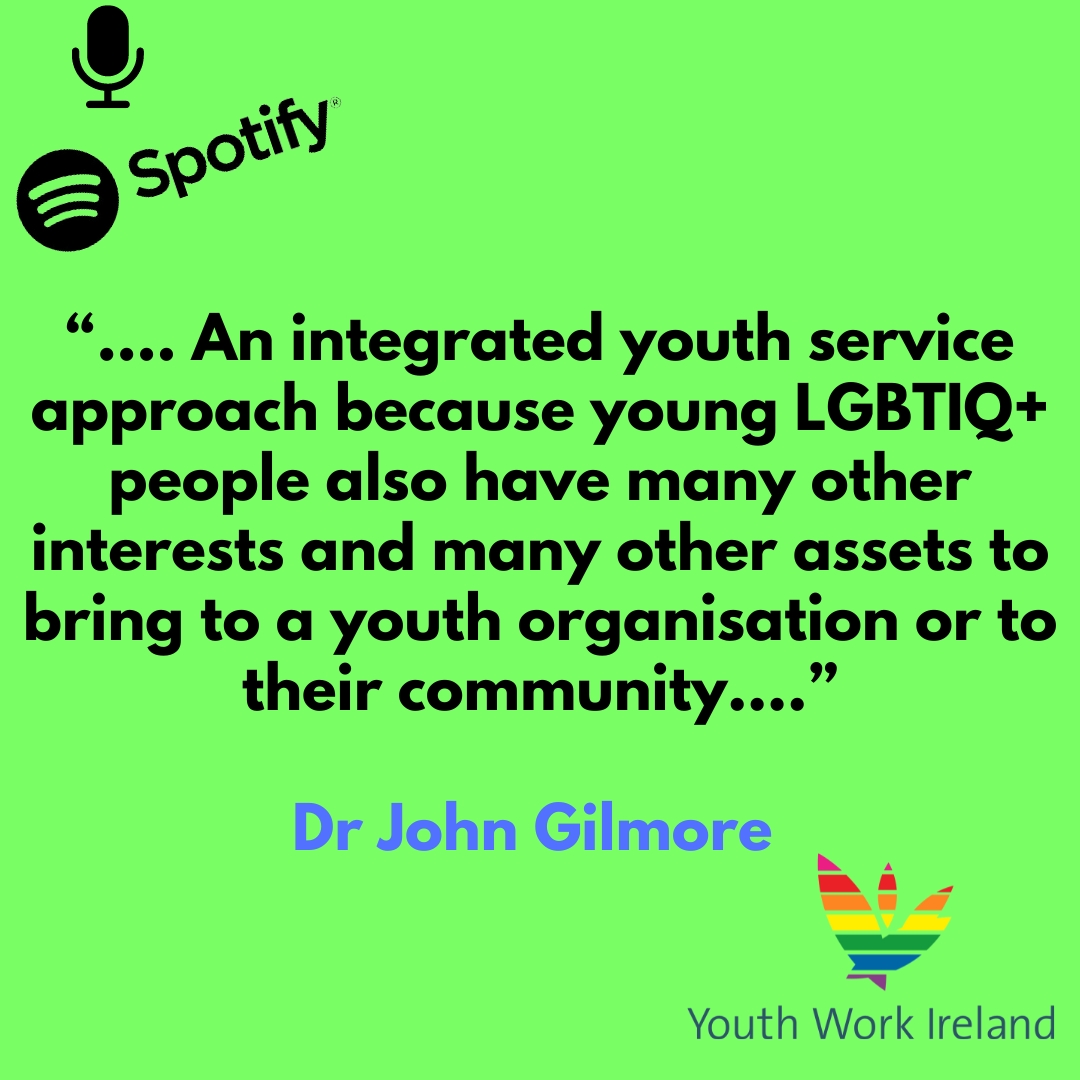 Please tune in to this exciting Pride Edition episode with Dr John Gilmore as we remember establishing the first Youth Work Ireland LGBTIQ+ youth group @shOUT. @ywigalway ow.ly/jEaB50OPsqZ #Protest #Remember #Celebrate #LGBTQI+YouthWork