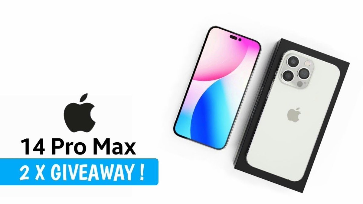 Win A iPhone 14 Pro Max #Giveaway RT&F for a chance to #Win

End 20/06/23

Visit ow.ly/quR350GuoHE

Must search your favorite stores and share store link  #FreeBetFriday #Goodluck #FridayFeeling #FridayMotivation #FreebieFriday #competition #fridaymorning #fingerpostfriday