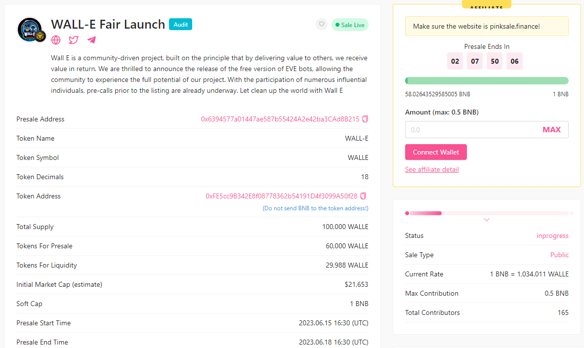 otis_gambles's tweet photo. The @WallE_BEP20 project is a Bot project like Degen and #Meastro . With outstanding features such as:
EVE Bot: automatic swap on bsc and eth . networks
Snipe
📌 Tracking wallet
📌 3 days free trial
📌 Buy 0.5BNB to use the bot for life

#Crypto  #bscgem  #BSCGems  #BSC100XGEM https://t.co/C2ob95FsKA