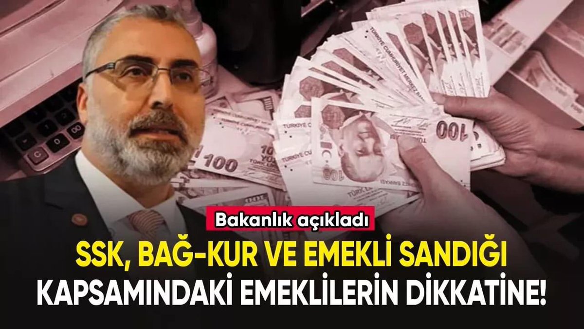 Kurban Bayramı ikramiyeleri ve emekli aylıklarının ödeme tarihleri belli oldu.
sgknews.com/2023/06/16/kur…