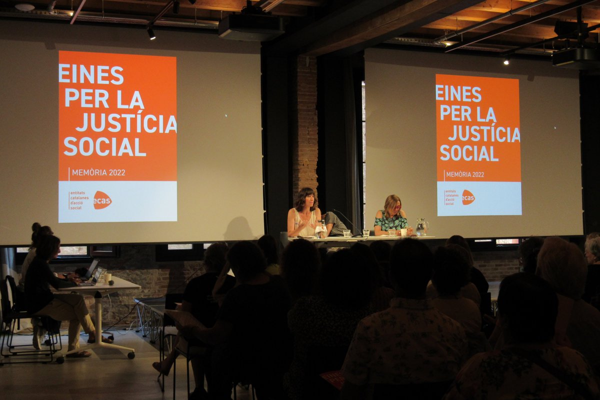 ecasacciosocial's tweet photo. 🚀 Donem el tret de sortida a l'Assemblea General d'#ECAS. Al llarg del matí farem #balanç del 2022, presentarem la #memòria d'activitats, farem el seguiment del pla de treball i d'activitats del 2n semestre del 2023 i proposarem les prioritats i els #reptes 2023-2024 ✅ #AGO23 https://t.co/mqFu1QpHZV