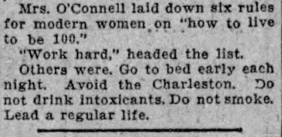 paulisci's tweet photo. Six rules for modern women on how to live to be 100 https://t.co/yO6qEpnkDA