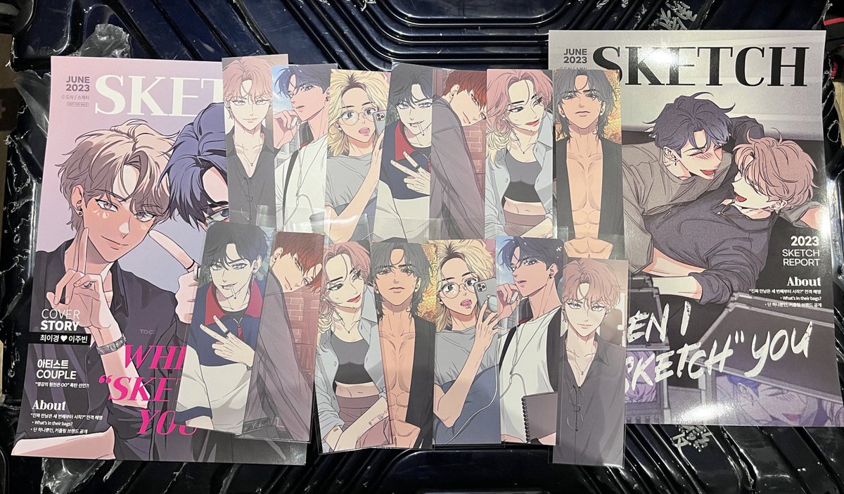 domiabau's tweet photo. All get 😉 I love the bookmarks so much!!!
#비온카페 #웹툰스케치 #스케치콜라보 #도삭 https://t.co/p2AK0KaO7V