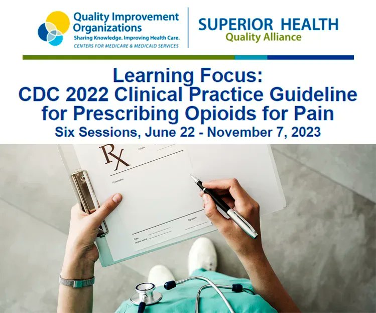 Space is still avaialble! Learn the most up-to-date recommendations for prescribing opioids to improve pain management and patient safety. 
Read more and register at buff.ly/43YxBiR
