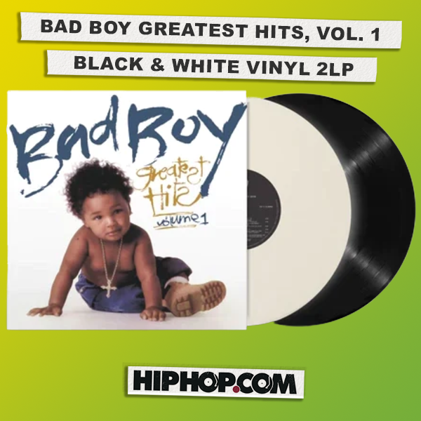 hiphopdotcom's tweet photo. NEW ON THE STORE! Bad Boy Records

To celebrate Hip-Hop At Fifty this year, a selection of Bad Boy records have been released on limited edition black &amp; white split vinyl with an exclusive Bad Boy vinyl etching!

Explore now >> https://t.co/XxVEK9siAU

#badboyrecords #hiphop50 https://t.co/GK99cRRvQx