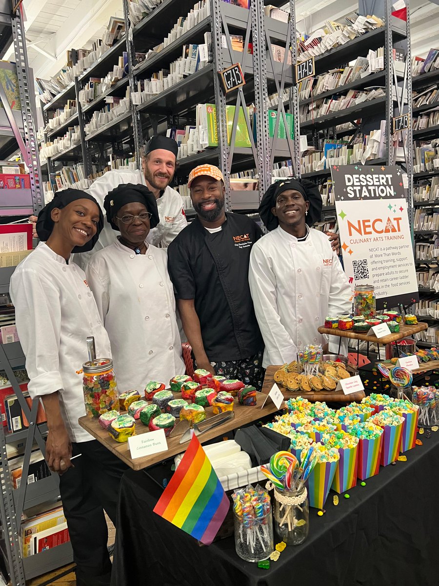 NECATBoston's tweet photo. Great job to Chef Chris and NECAT students and alum who brought pride to our table at the More Than Dessert event last night!  We're constantly inspired by our partners @mtwyouth and honored to be part of this special event. https://t.co/TtiGFrs9Js