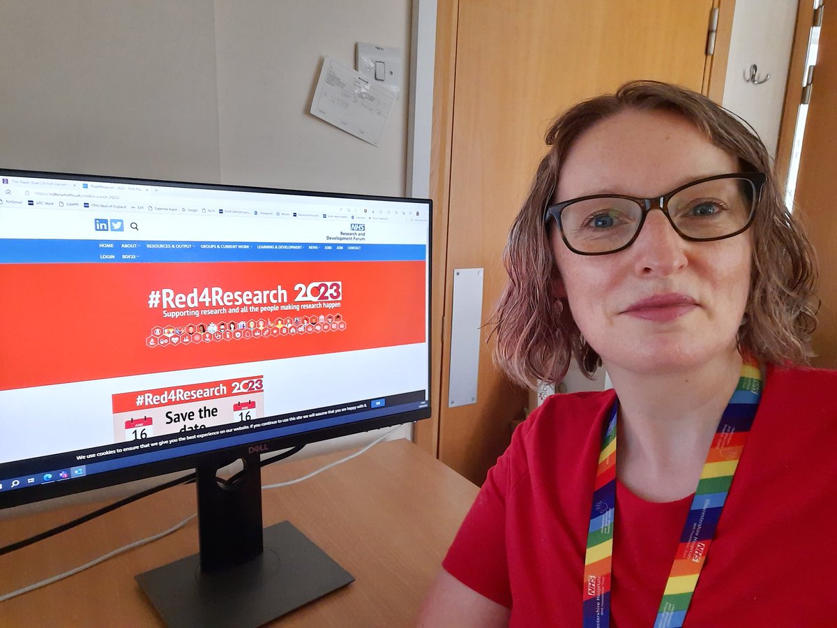 Leanne Raybould (@leanne_raybould) on Twitter photo Wearing #Red4Research to celebrate all those delivering, supporting, and participating in research.
Research is for all, and we in the Therapy R&D team are here to support you whether you want to dip your toes or cannonball into the deep end. <a href="/Gloshosptherapy/">Gloucestershire Hospitals Therapy Service</a> <a href="/GlosAHPs/">Gloucestershire AHPs</a> Wearing #Red4Research to celebrate all those delivering, supporting, and participating in research.
Research is for all, and we in the Therapy R&D team are here to support you whether you want to dip your toes or cannonball into the deep end. <a href="/Gloshosptherapy/">Gloucestershire Hospitals Therapy Service</a> <a href="/GlosAHPs/">Gloucestershire AHPs</a>