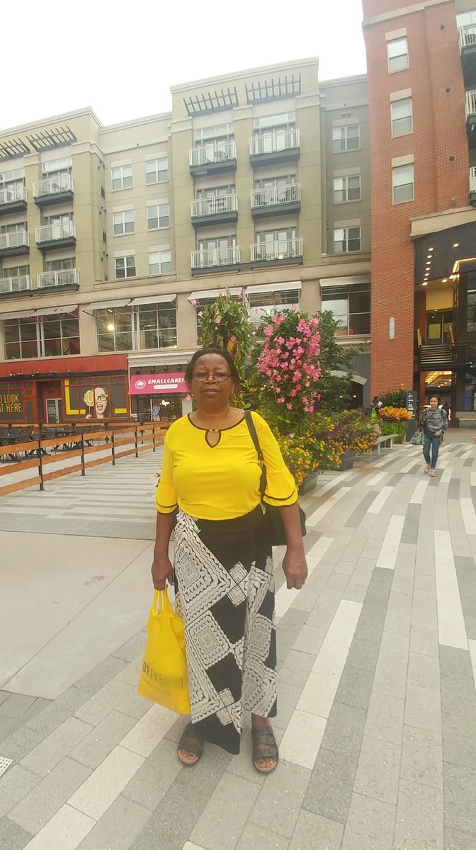 Hello WORLD 🌍!

MAMA in Pentagon City on Our Way to Washington DC when visiting from Kenya. 

Please Join Me in Wishing MAMA a BLESSED Heavenly & ANCESTRAL BirthWEEK. Rest in POWER, MAMA.✊🏾

Keep SHINING Your LIGHT On Us From Heaven. I MISS YOU SO MUCH. #IWillAlwaysLoveYou❤️