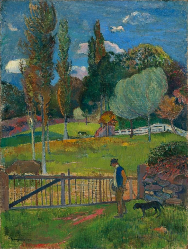🖼️Landscape in Le Pouldu, 1894
🎨Paul Gauguin 

#PaulGauguin #ArtonFriday #Art #Painting

The Nelson-Atkins Museum of Art