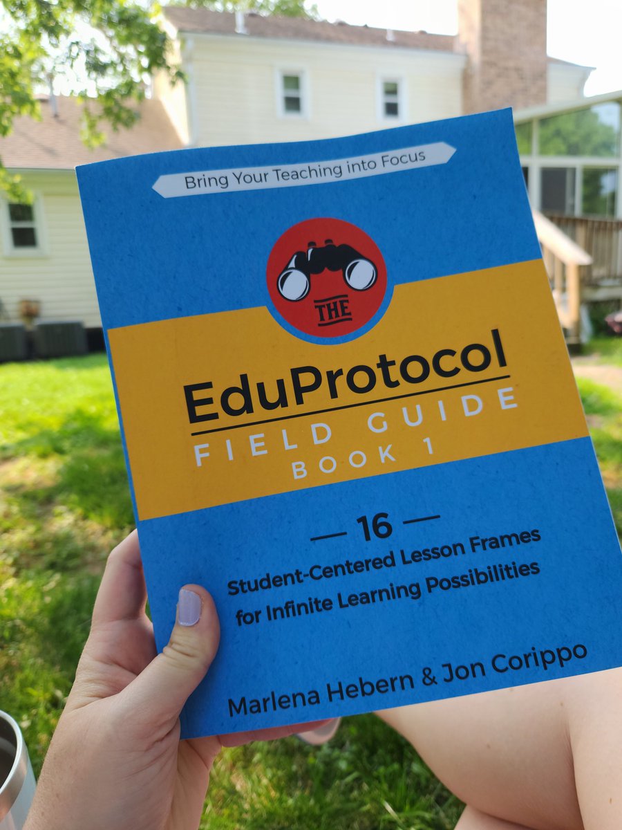 Excited to kick off our summer book club reading @eduprotocols !