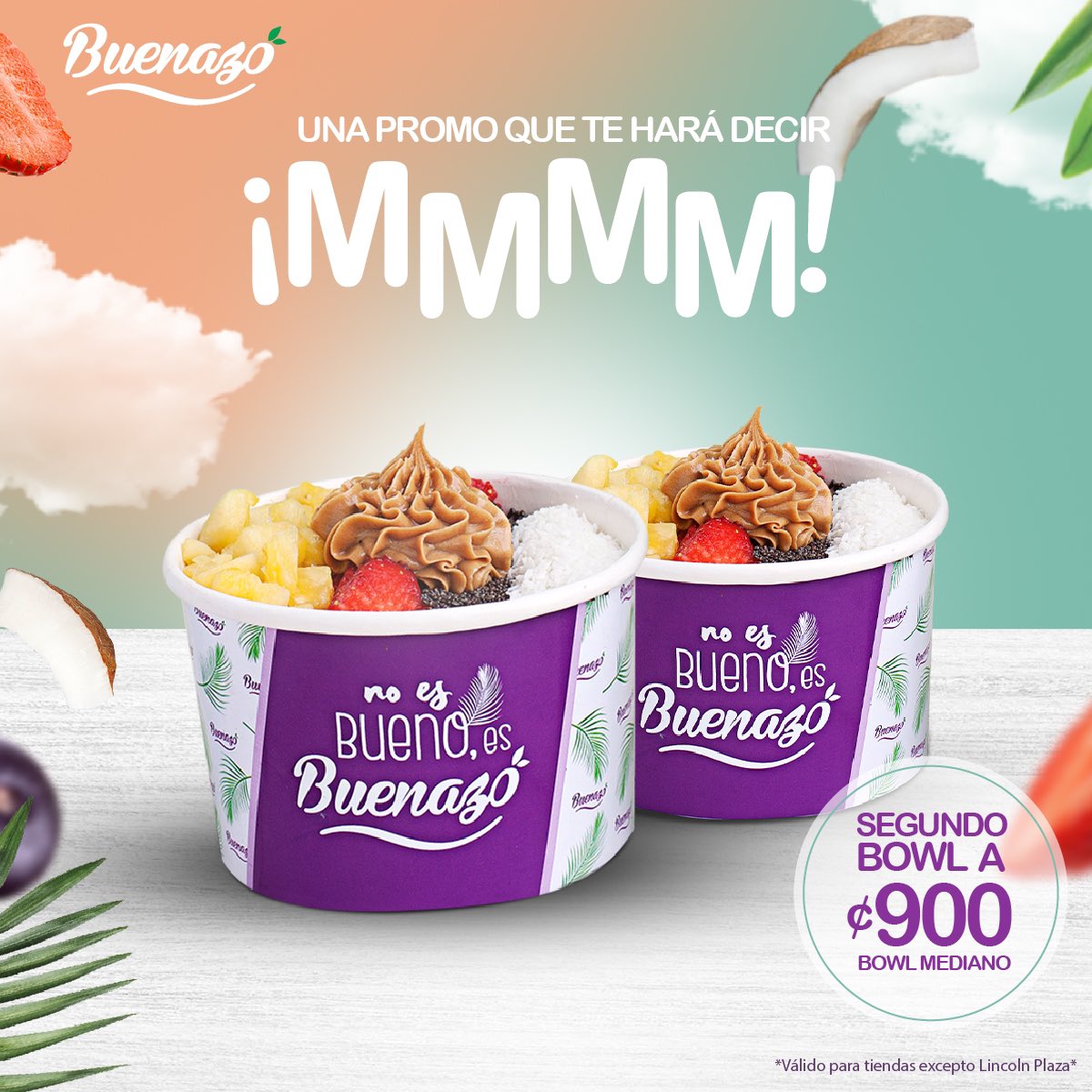 ¡Lo bueno hay que compartirlo! Por eso vuelve nuestra promo favorita 🍓🫐 

*Válido solo este viernes 16 de junio