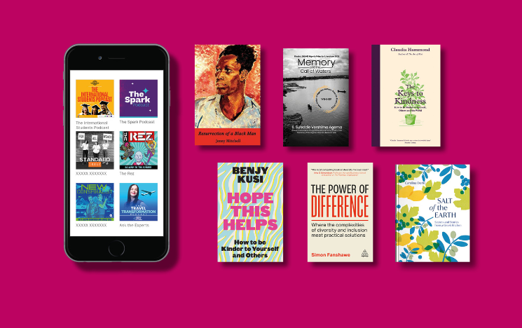 Our alumni library continues to grow! 📚🎧 

Browse our collection of books and podcasts by former Sussex students, including  @goachwriter @claudiahammond and Dr Helen Dancer @SussexLaw: 
ow.ly/8BWq50ON9oE

@sussex_alumni #ForeverSussex